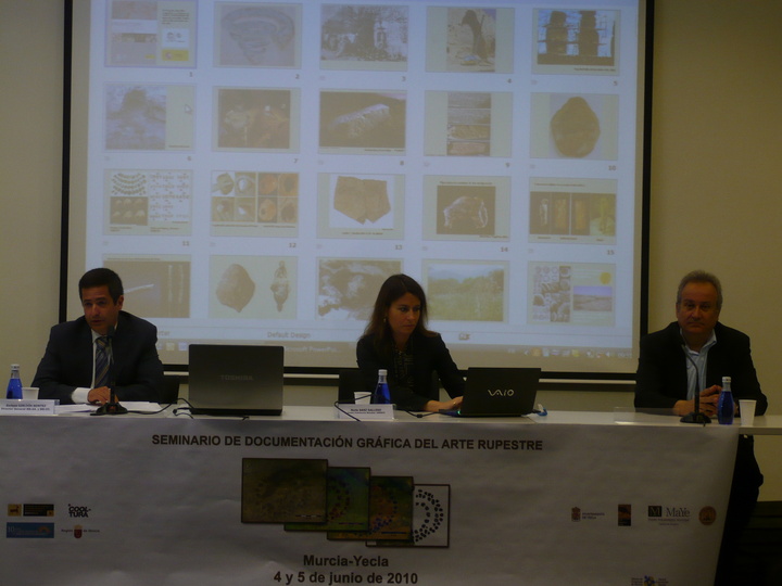 Inauguración del Seminario de Documentación Gráfica del Arte Rupestre