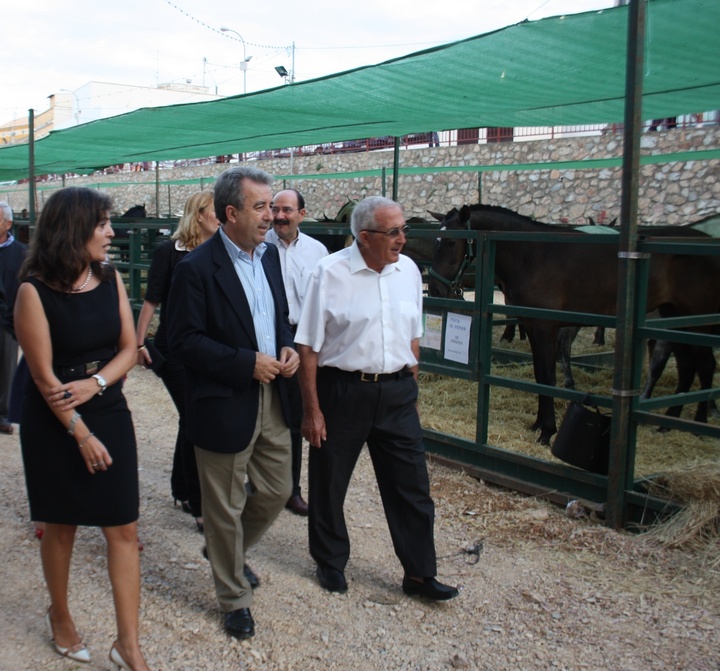 Inauguración de la Feria del Ganado en Fuente Álamo