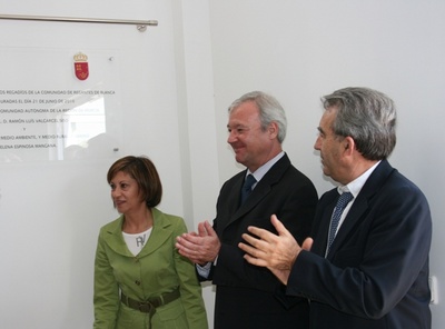 Valcárcel inaugura obras modernización de regadíos de la Comunidad de Regantes de Blanca (2)