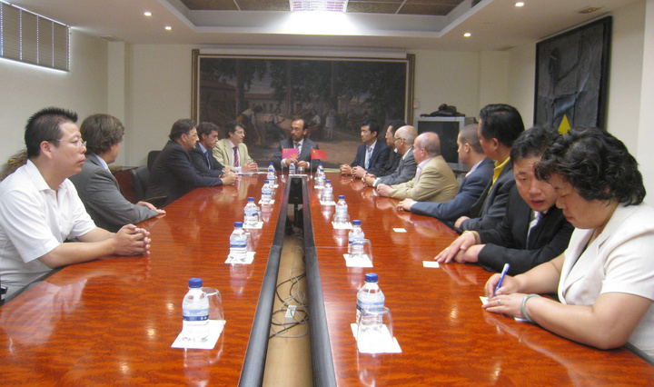 Reunión con grupo de empresarios de China