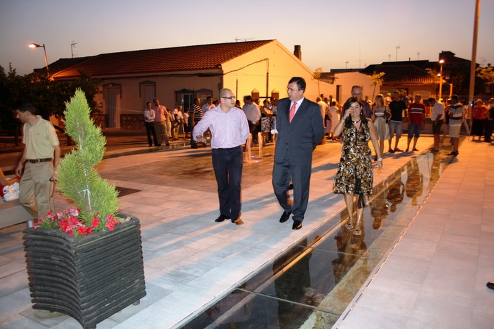 Inauguración de la Plaza de la Balsa en la localidad de Balsapintada (Fuente Álamo)