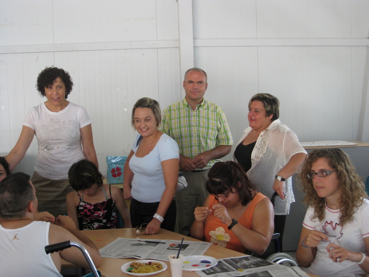 Visita campamento de verano de Famdif