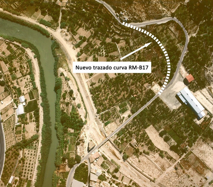 Mapa carretera RM-B17