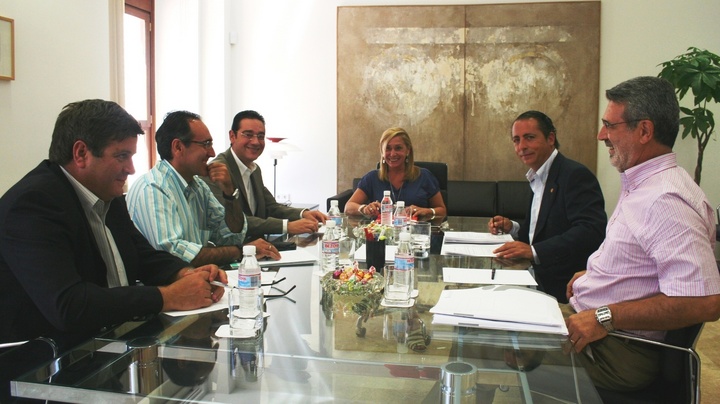 Reunión con el presidente del Colegio de Médicos