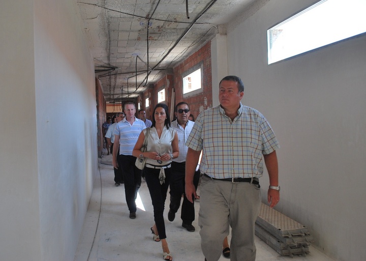 Visita a las obras del CAI en La Unión 1