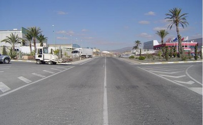 FOTOS/ Imagen actual de la carretera RM-414 (1)