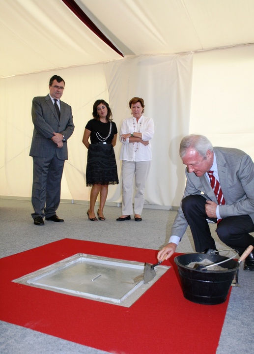 Ramón Luis Valcárcel coloca la primera piedra de las obras de mejora de la carretera RM-332, que une el Campo de Cartagena y la comarca del Guadalentín (1)