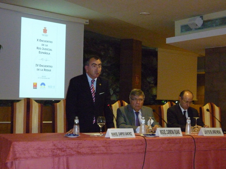Manuel Campos asiste al Encuentro de la Red Judicial Española de Cooperación Judicial Internacional