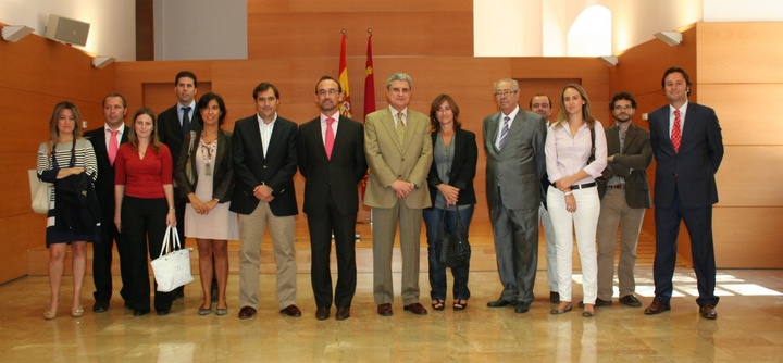 Imagen de la bienvenida a los participantes en el 'Encuentro de Directores de Comunicación de Organizaciones Empresariales'