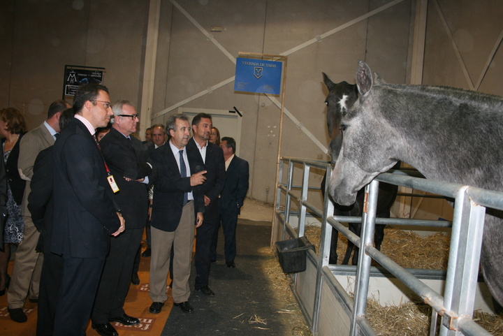 El presidente de la Comunidad inaugura la Feria del Caballo de Lorca (01)
