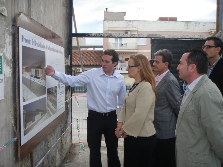 Visita al futuro albergue de Alguazas