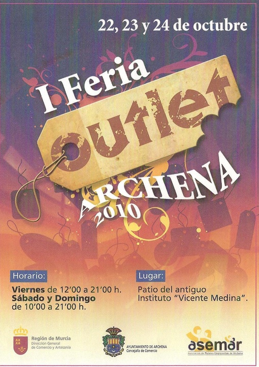 Cartel outlet Archena