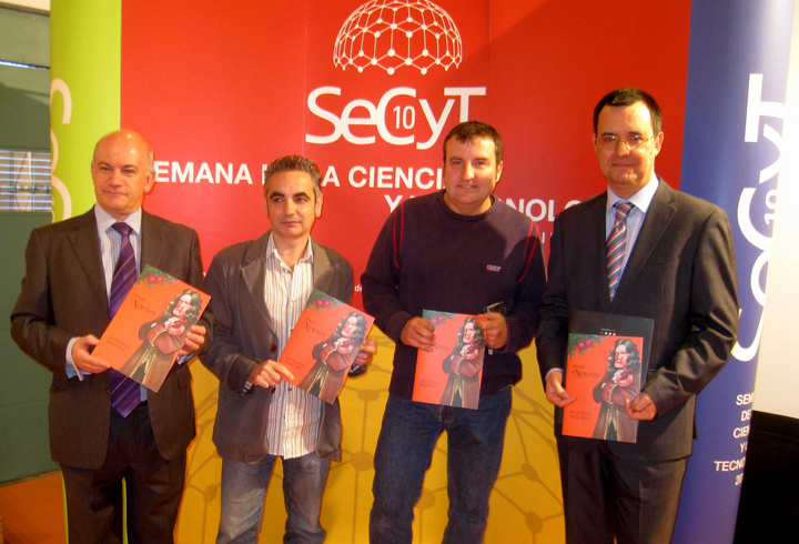 Imagen de la presentación de las publicaciones de la SeCyT