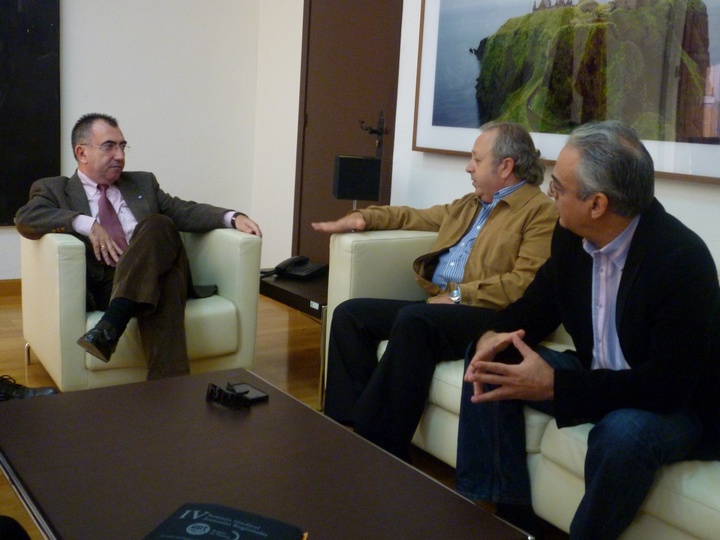 El consejero de Justicia y Seguridad Ciudadana se reúne con el secretario general de UGT Región de Murcia