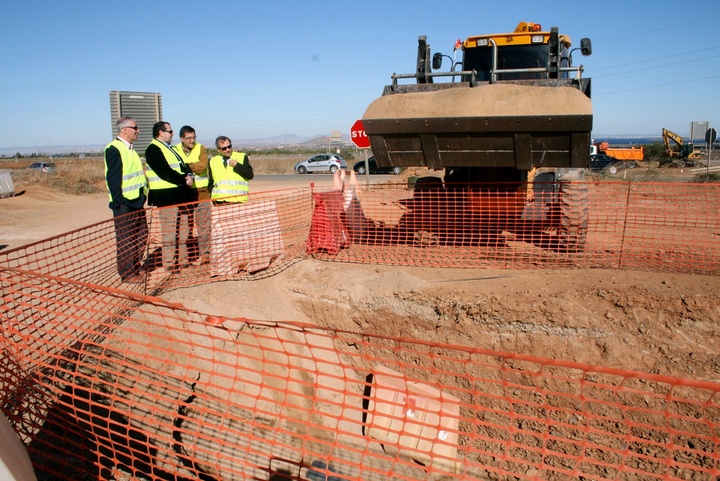 Obras de mejora de los enlaces de la autovía de La Manga