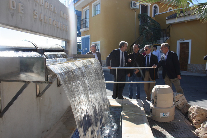 Inauguracion de la ampliación de la depuradora de Santomera