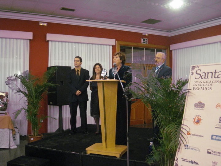 Entrega de los Premios Santa Marta 2010
