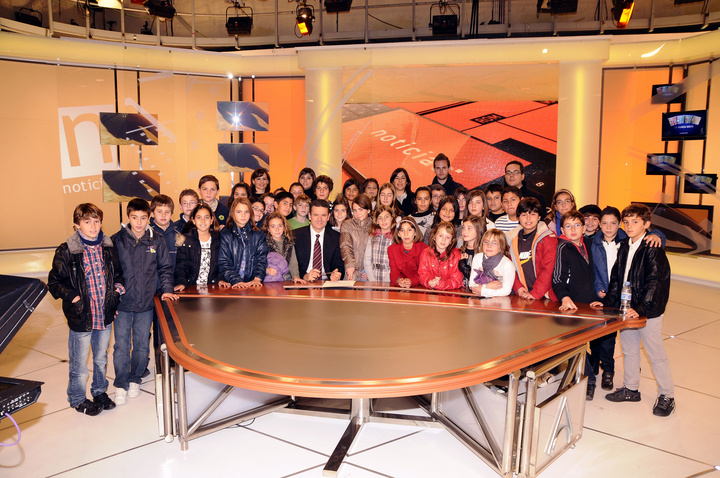 Visita de escolares dentro de la campaña 'Ponle Freno Junior'