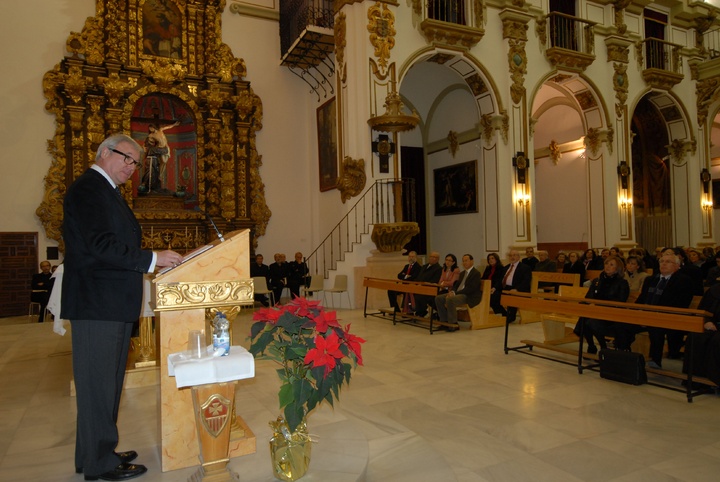 El presidente de la Comunidad pronuncia el pregón de Navidad 2010 del Instituto Teológico de Murcia