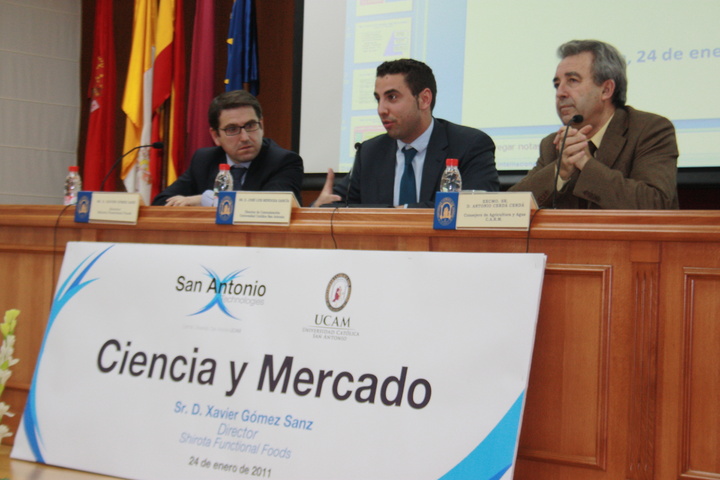Inauguración Jornadas Alimentación UCAM
