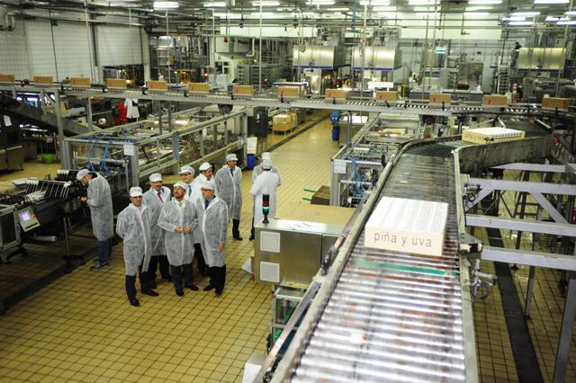 Inauguración de la ampliación de las instalaciones de Juver (I)
