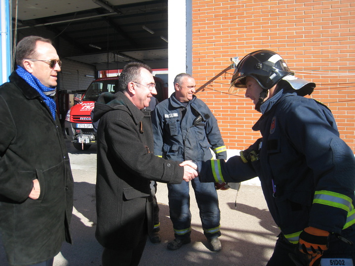 Visita a los parques de bomberos de Yecla, Jumilla y Molina de Segura