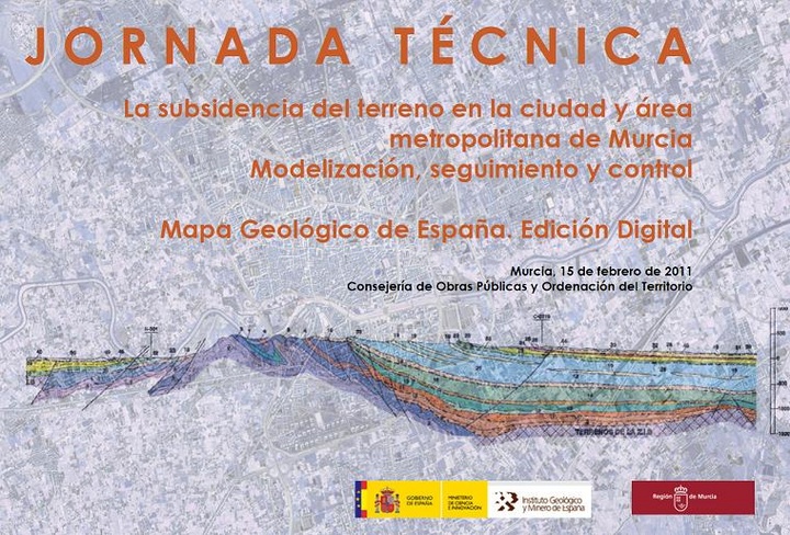 Jornada técnica: la subsidencia del terreno en la ciudad y área metropolitana de Murcia. Mapa Geológico de España (edición digital)