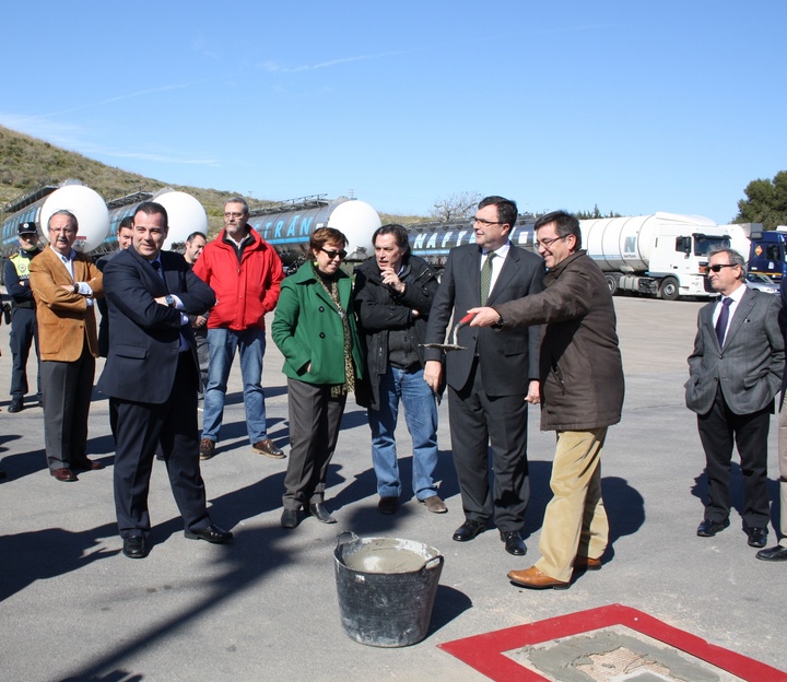 Primera piedra obras de mejora accesos polígono Cabezo Beaza