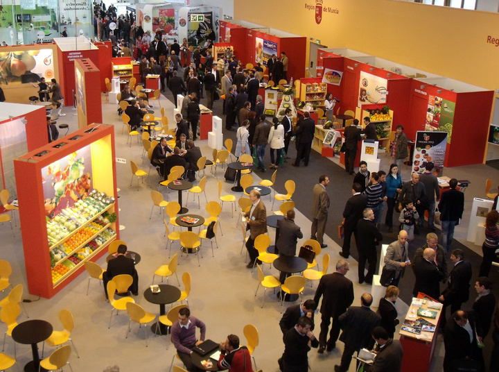 Imagen del stand de la Región de Murcia en Fruit Logistica