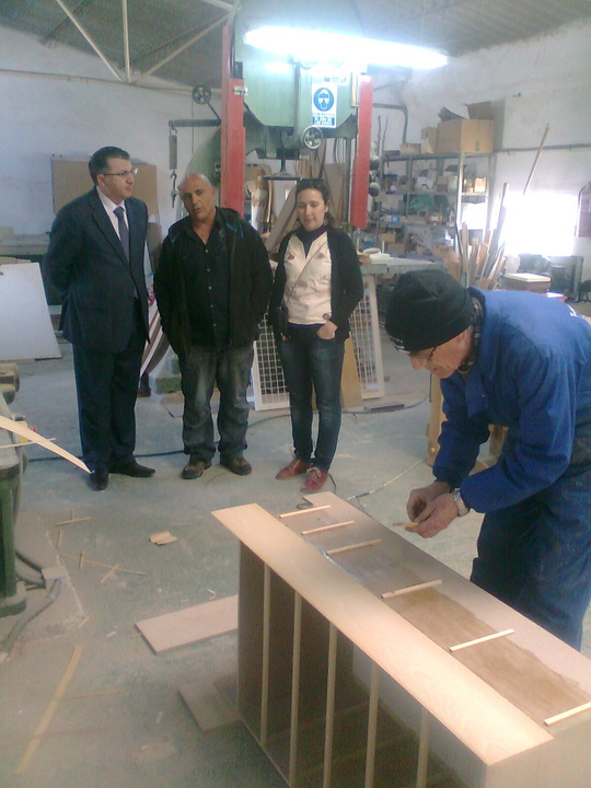 Visita al colectivo 'Traperos de Emaús'