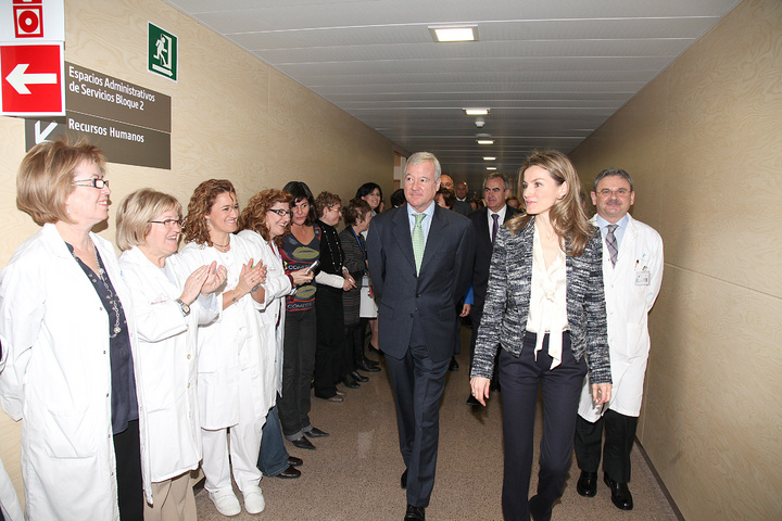 Su Alteza Real la Princesa de Asturias, Doña Letizia Ortiz, y el presidente Valcárcel inauguran el hospital 'Santa Lucía' de Cartagena (III)
