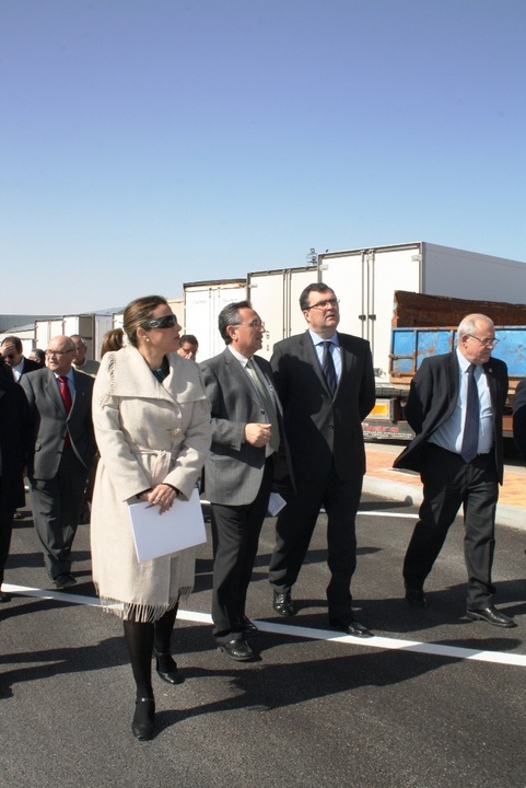 Inauguración ampliación Centro de Transportes de Caravaca de la Cruz