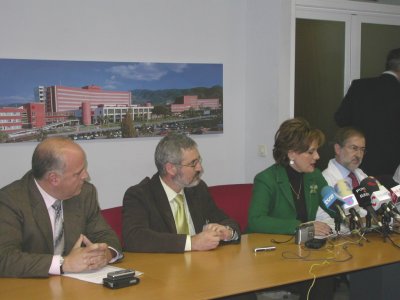 Rueda de prensa de presentación de la Unidad de Medicina Tropical de la Arrixaca
