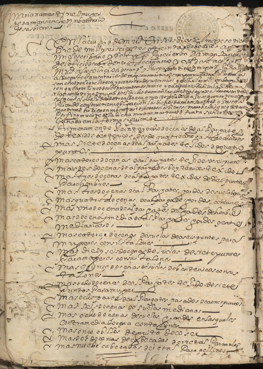 Inventario de bienes de alpargatero