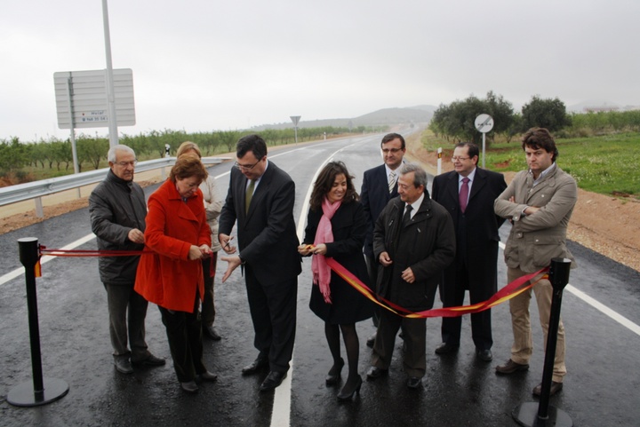 Inauguración nueva variante de Tallante
