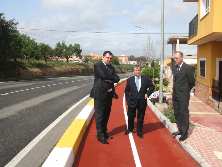 Inauguración travesía de Fuente Álamo
