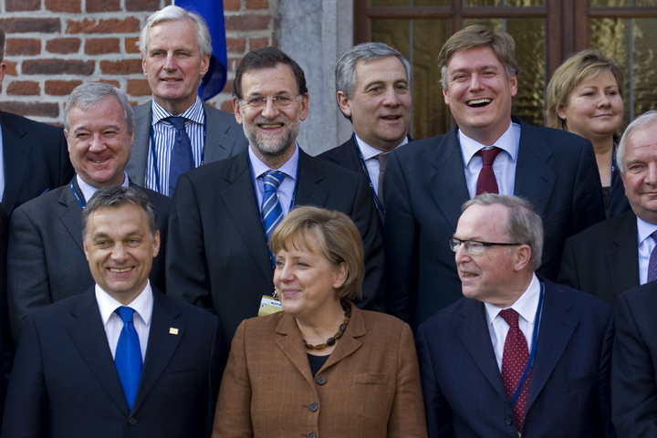 Valcárcel se reúne con el presidente del Consejo Europeo en la cumbre del Partido Popular Europeo