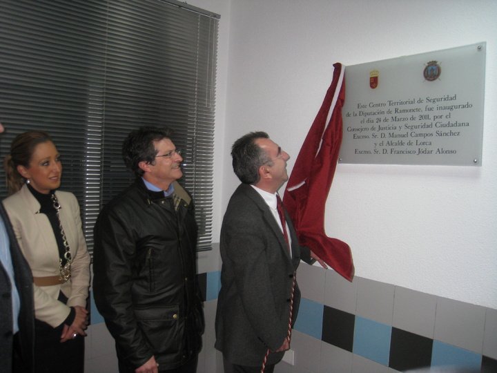Inauguración del Centro Territorial de Seguridad Ramonete (Lorca)