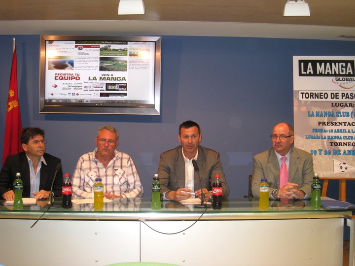 Presentación torneo de Pascua 'La Manga Global Cup'