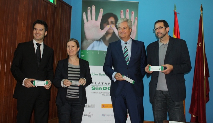 Palacios presenta la 'I Campaña de sensibilización de la importancia del dolor'