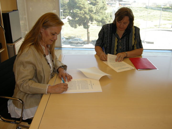 Firma Convenio con la Fundación Diagrama