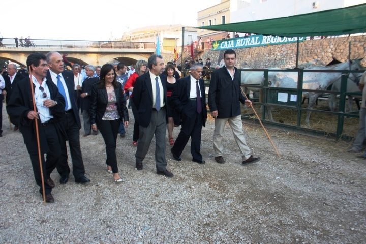 Cerdá inaugura la Feria del Ganado de Fuente Álamo
