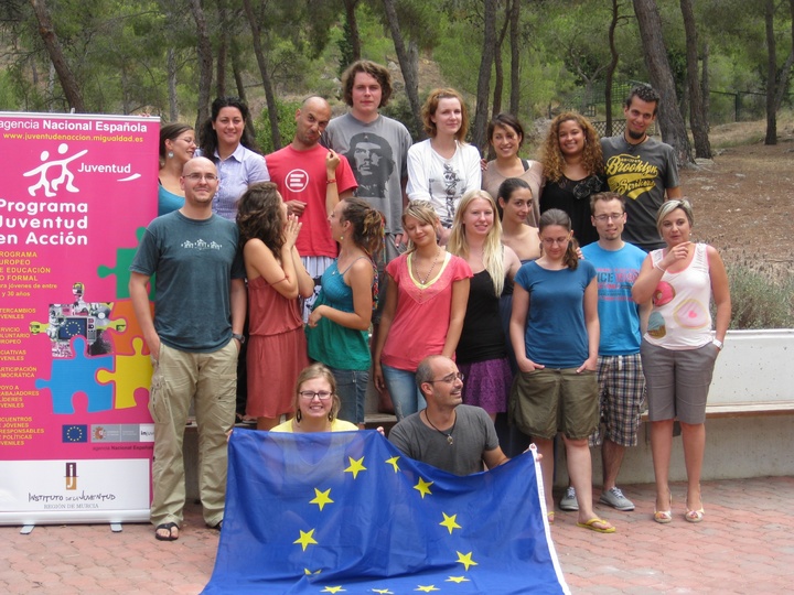 Jóvenes de nueve países de Europa reciben en Murcia formación inicial sobre el voluntariado
