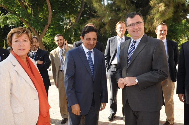 Encuentro de trabajo con los directivos del Grupo Sabic (1)
