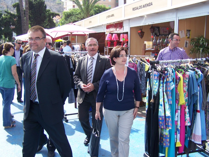 Inauguración de la Feria Outlet de Águilas