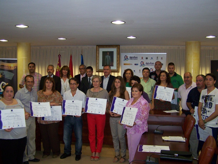 Entrega diplomas SICTED en Águilas