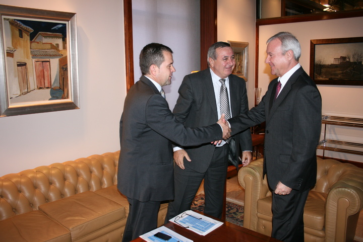 El presidente de la Comunidad recibe al presidente Proexport I