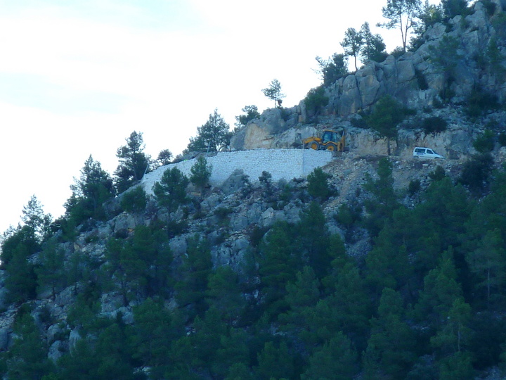 Obras de adecuación de infraestructuras en los montes públicos de La Culebrina en Lorca