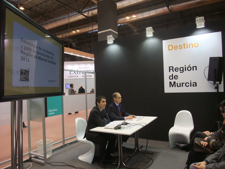 Inauguración de la jornada profesional 'Estrategia de marketing y Plan de Promoción de Región de Murcia Turística 2012'