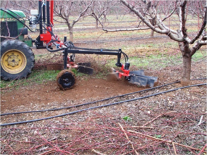 Picadora para triturar restos de poda